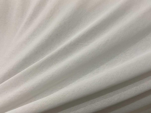 Tecido Voil Flame Gold Branco