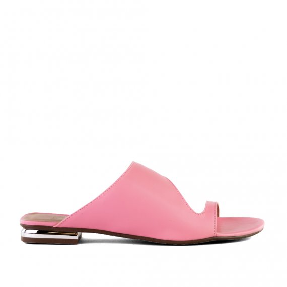 Rasteira Flat New Mestiço Rosa
