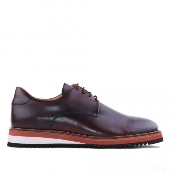 Sapato Casual Masculino em Couro Trufa