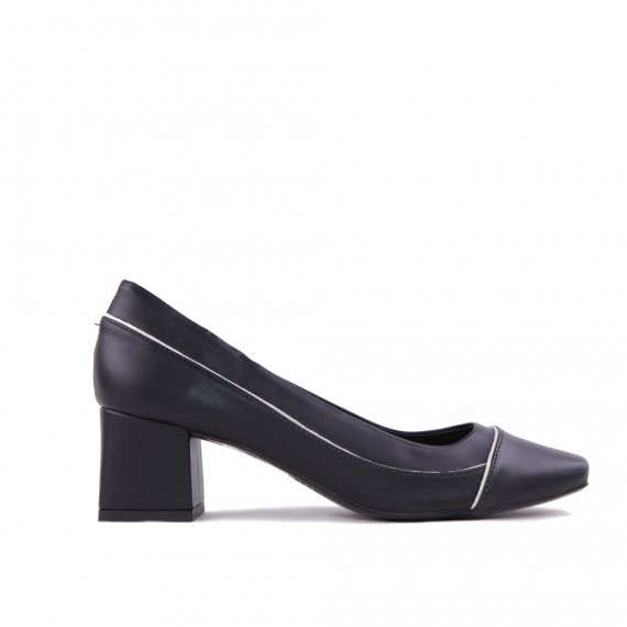Scarpin Feminino Preto/Amndoa