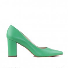 Imagem - Scarpin Feminino em Couro Green