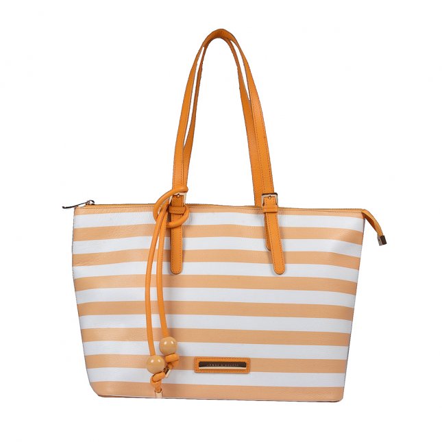 Bolsa Sacola Couro Stripes Sunset V20