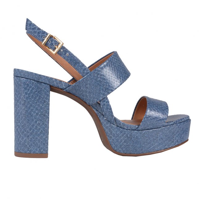 sandalia azul jorge bischoff