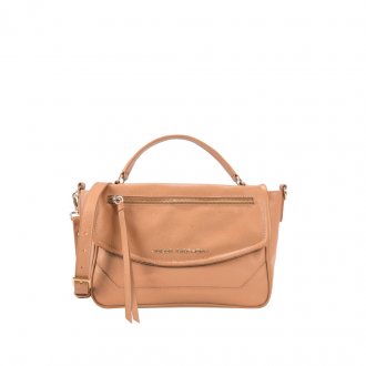 Imagem - Bolsa Satchel Caramelo Tan Couro