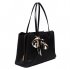 Bolsa de Ombro Preta com Leno 2