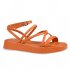 Sandlia Flatform com Tiras Damasco V22