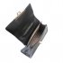 Clutch Tiracolo Preta com Leno I21 2