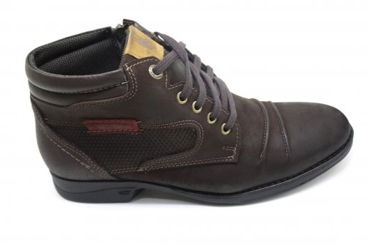 Coturno Masculino Westfran Couro