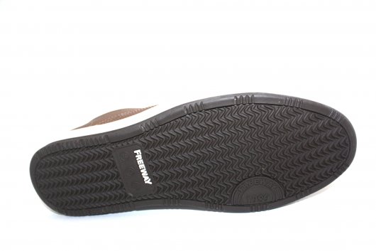 SAPATÊNIS MASCULINO FREEWAY RUSSO 2290 COURO MAX HAVANA - Você encontra na  J.Flor