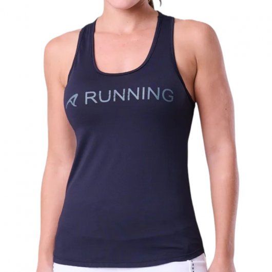Regata Authen Keep Cool Running - feminino - preto, Authen, Regatas, PRETO