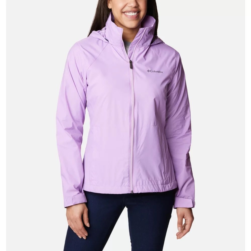 Jaqueta Columbia Switchback III Feminina - Impermeável Leve Que Cabo No Bolso