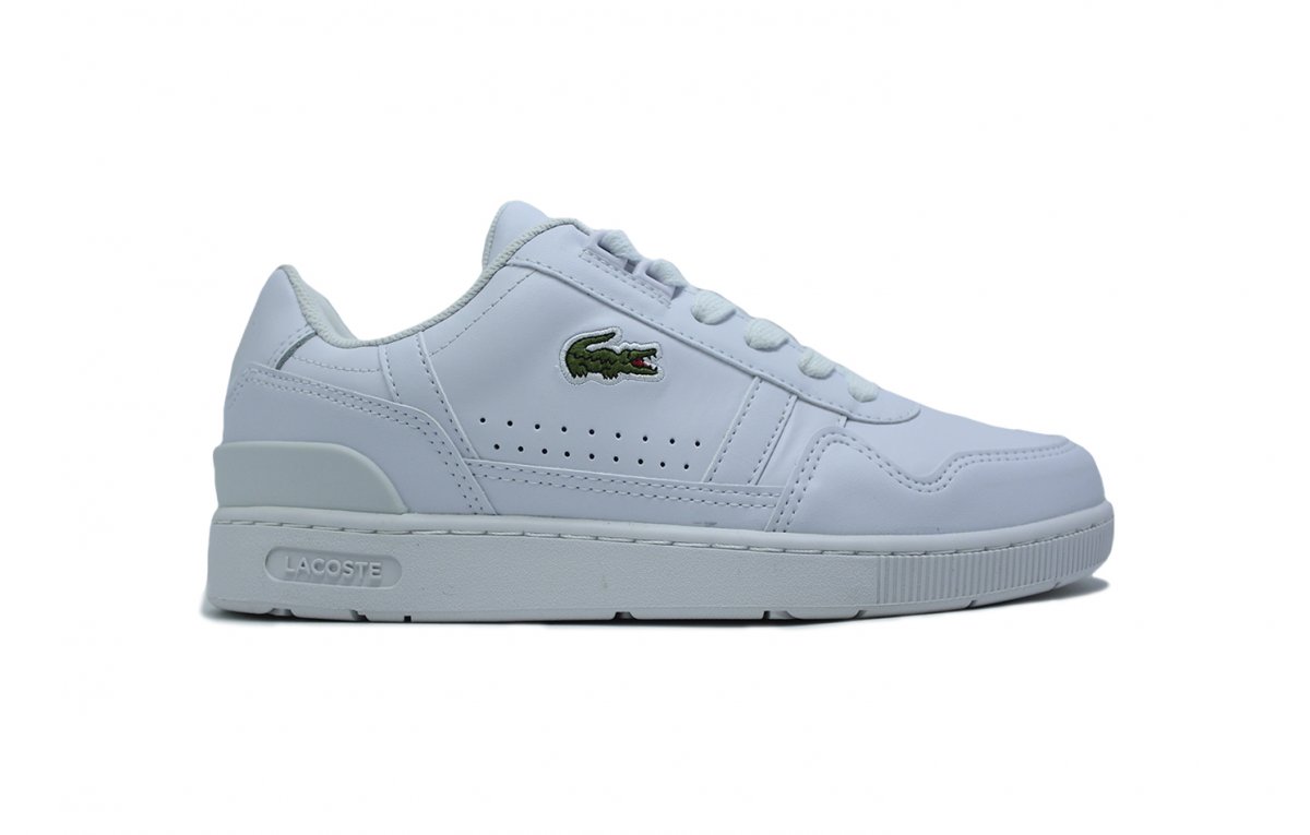 Tenis Lacoste T-Clip - feminino - branco, Lacoste, Tênis Casual, BRANCO