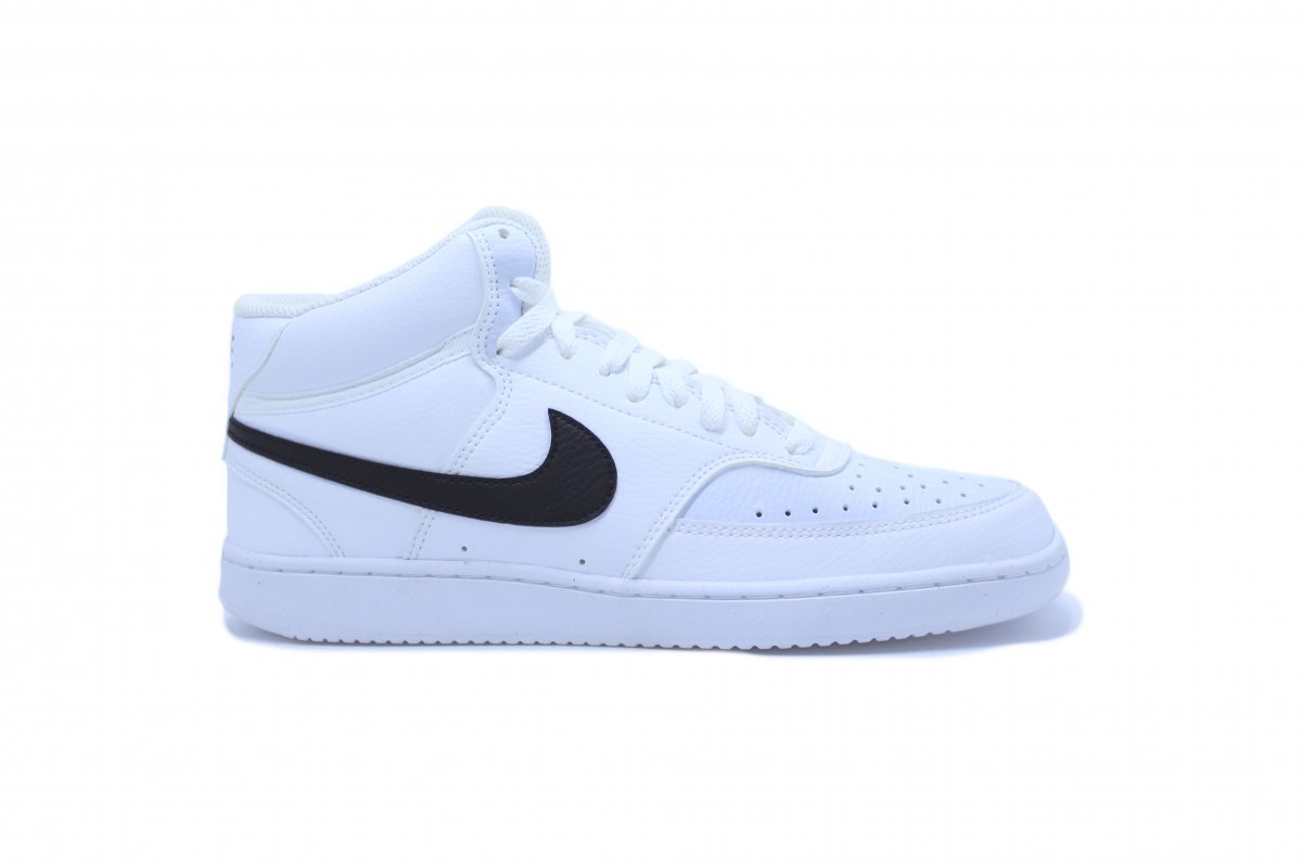 Tenis Nike Court Vision Mid Nn, Nike, TÃªnis Casual, BCO/PTO