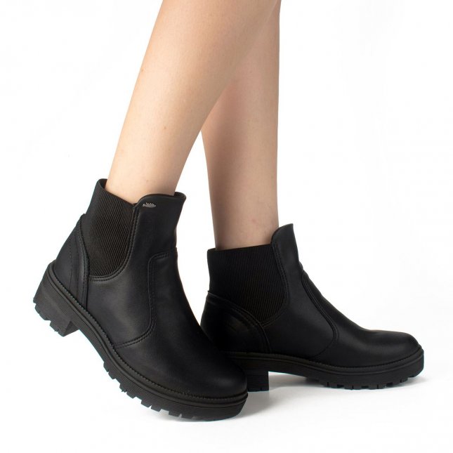 Bota Coturno Dakota Cano Curto Bota Dakota Tratorada Preta Bota