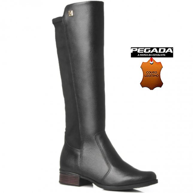 Buy bota montaria preta couro Online Sale