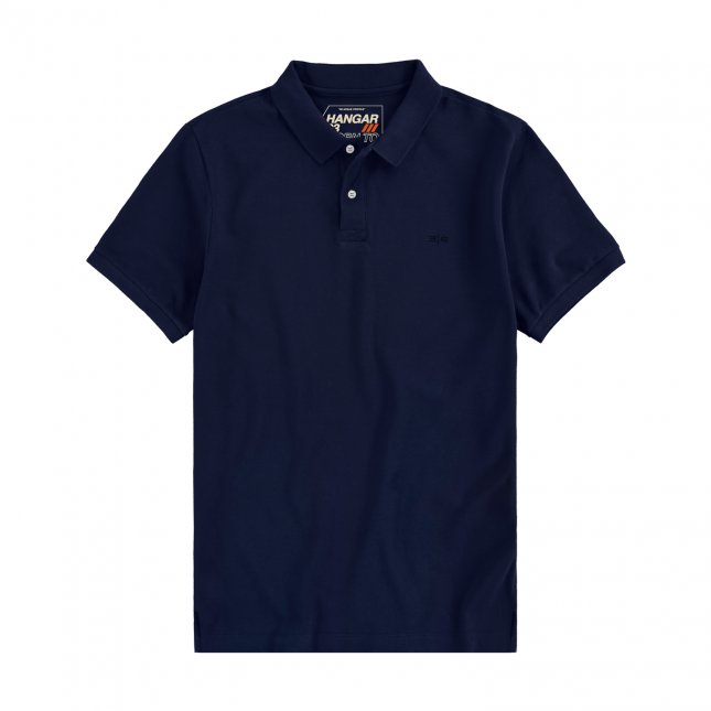 Camiseta Polo Plus Size Hangar 70655 Masculina