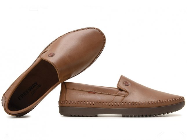 Mocassim Couro Freeway Logan X 1 Masculino