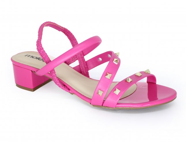 Sandália Moleca Taxinha Spikes 5259850 Feminina