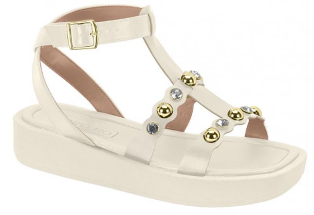 Sandália Papete Flatform Beira Rio 8487210 Feminino
