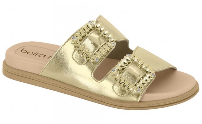 Sandalia Rasteira Birken Beira Rio 8528102 Feminino
