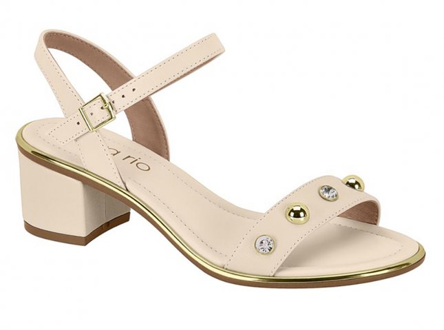 Sandália Salto Bloco Médio Beira Rio 8379247 Feminino