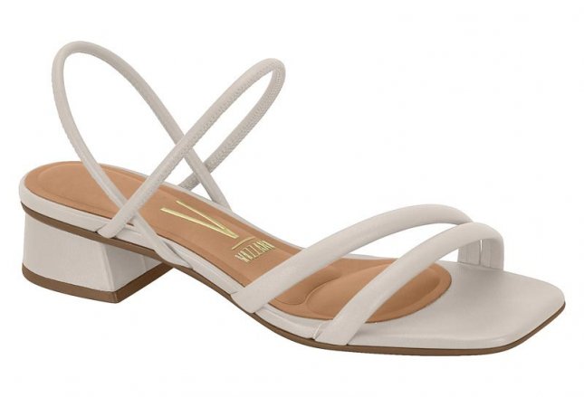 Sandália Salto Bloco Vizzano 6454108 Feminino