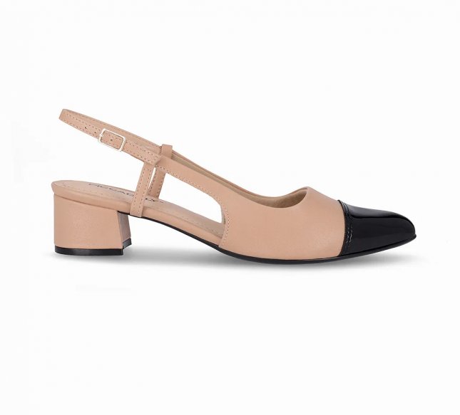 Sapato Feminino Sapato Chanel Preto Sapato Chanel Slingback