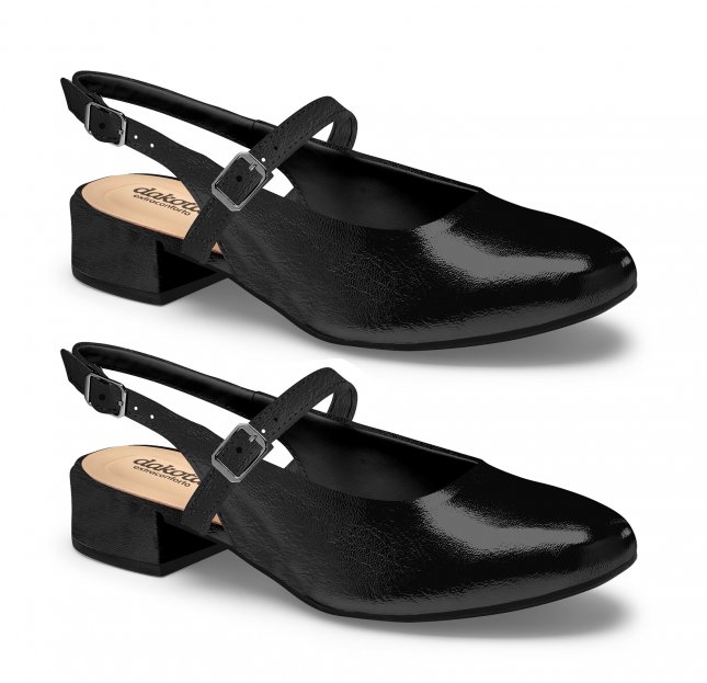 90s XANADUショートファン・ガン　6.5 Sandália Dakota de Salto Bloco Metalizada