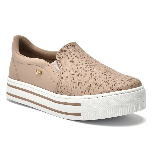 Tênis Casual Slip On Flatform Feminino Tênis Slip On Feminino
