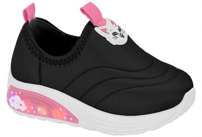 Tênis Slip On Com Led Molekinha 2731204 Infantil Feminino