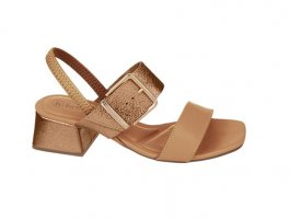 Sandália Salto Bloco Baixo Bebece T5267 Feminino