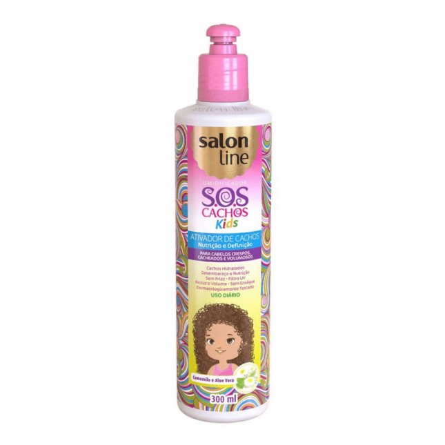 Ativador De Cachos Kids Salon Line S O S Cachos 300ml