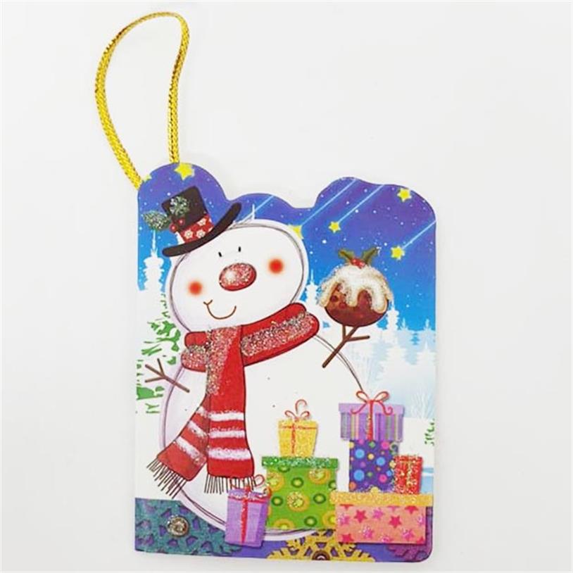 CARTÃO PENDENTE BONECO FELIZ 07X05CM
