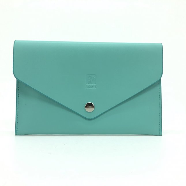 Pasta Envelope em Couro Média Lascaux