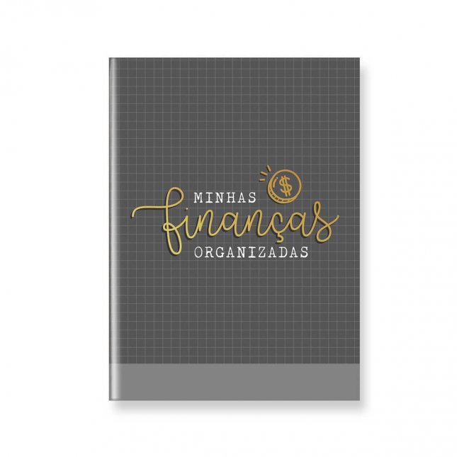 Pocket Planner Minhas Finanas Organizadas Cinza