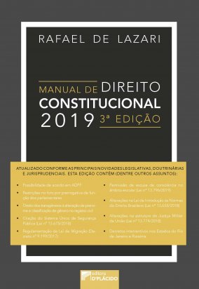 Manual de direito constitucional 2019 - 3º Edição