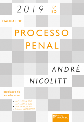 Manual de processo penal 8ª Edição - 2019