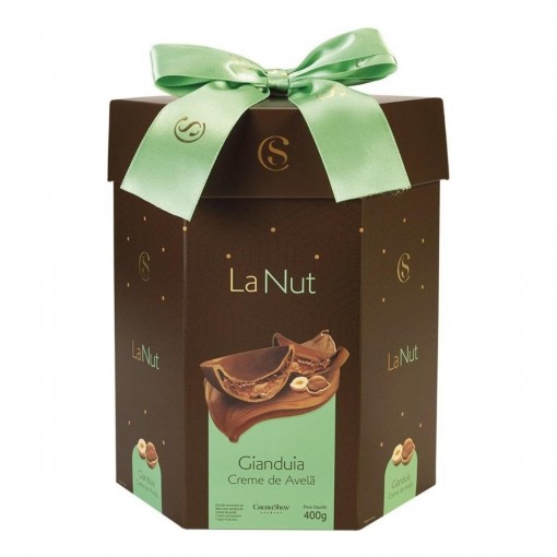 Chocolate Ovo Lanut Creme De Avela 400g Cacau Show