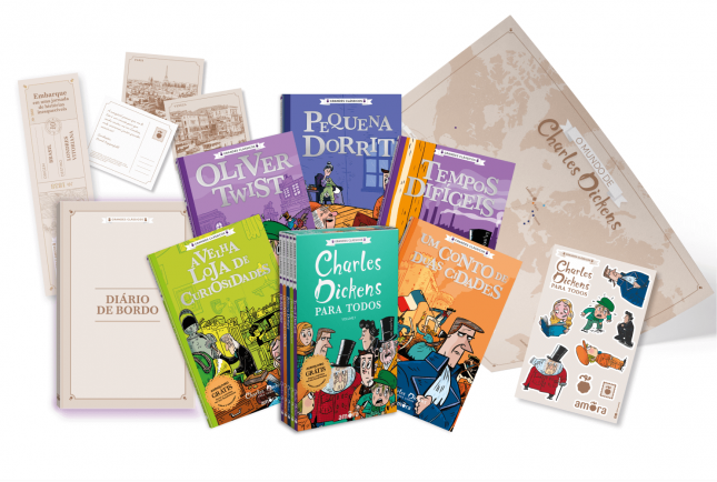 Box Grandes Clássicos - Charles Dickens para Todos - Vol 01 - Com