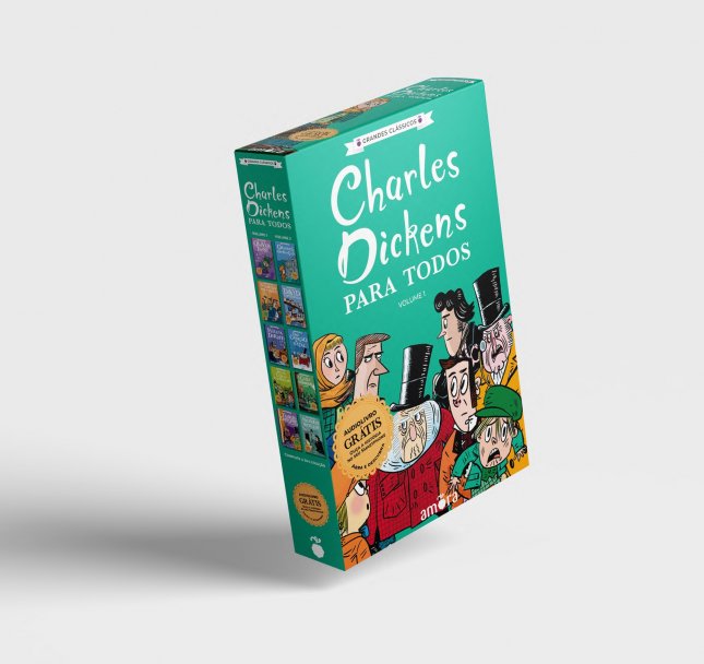 Box Grandes Clássicos - Charles Dickens para Todos - Vol 01 - Com