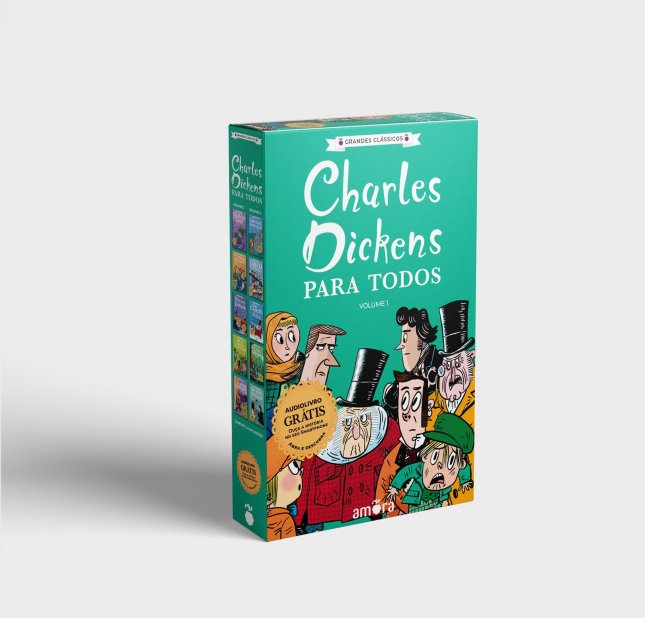 Box Grandes Clássicos - Charles Dickens para Todos - Vol 01 - Com