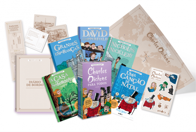 BOX EXCLUSIVO COM BRINDES | Box 2: Coleção Charles Dickens para Todos