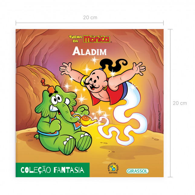 Turma da Mônica - Fantasia - Aladim