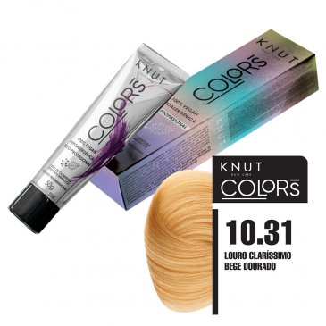 KNUT Colors 50g – Louro Claríssimo Bege Dourado 10.31