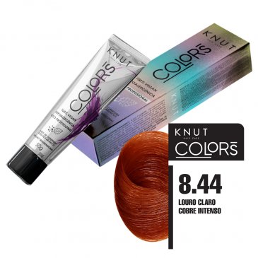 KNUT Colors 50g – Louro Claro Cobre Intenso 8.44