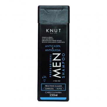 Shampoo KNUT Professional Men 2 em 1 Cabelo & Barba 250ml