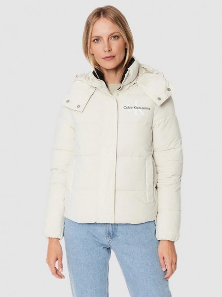 Jaqueta, Calvin Klein, JAQUETA FEMININA MATELASSÊ RECICLADA CALVIN