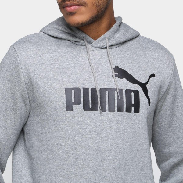 puma moletom com capuz grey