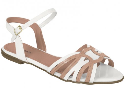 sandalia flatform via scarpa