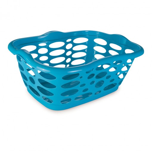 Cestão de Plástico 28 L para Lavanderia - Azul - Loja Plasútil